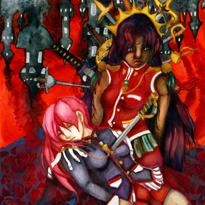 Ten of swords/page of swords