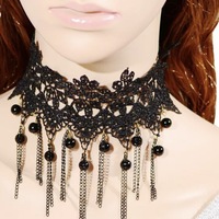 Black Lace Chokers (5 Different Styles) - Thumbnail 1