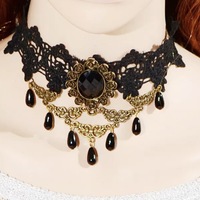 Black Lace Chokers (5 Different Styles) - Thumbnail 3