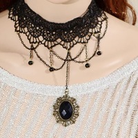 Black Lace Chokers (5 Different Styles) - Thumbnail 4