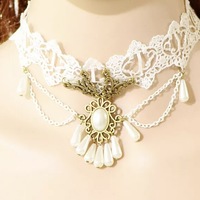 White Lace Chokers (5 different styles ) - Thumbnail 2