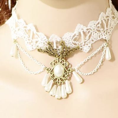 White lace chokers (5 different styles )
