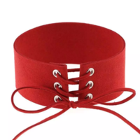 Lace Up Choker - Thumbnail 3