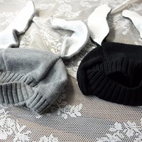 Knitted Hats Infant Cute Rabbit Long Ear Hat  - Thumbnail 4