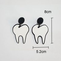 Big Tooth Earrings - Thumbnail 1