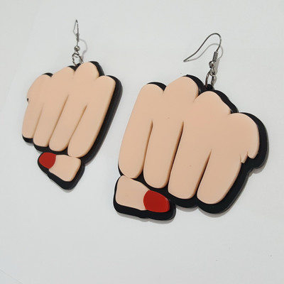 Fist earrings - Thumbnail 3