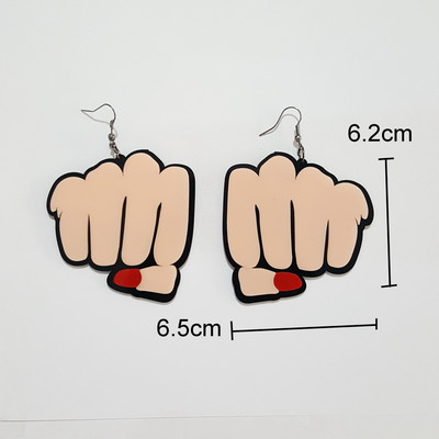 Fist earrings