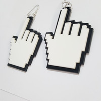 Hand Earrings - Thumbnail 2
