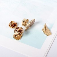 Metal Victory OK Finger Brooches - Thumbnail 4