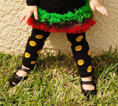 Poka Dot Legwarmers