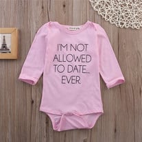 I'm Not Allowed To Date Ever Onesie - Thumbnail 1