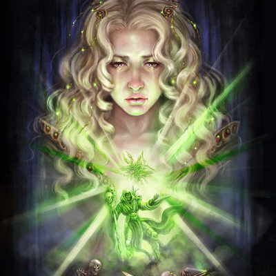 Aasrarak rises fantasy art print 