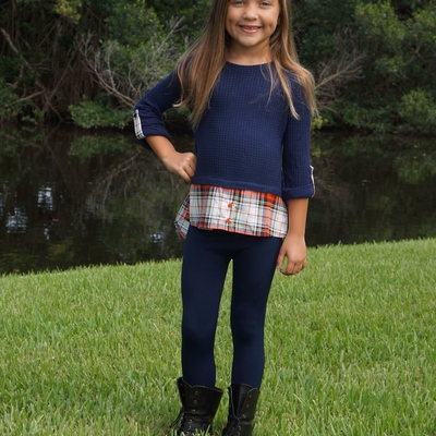 Mad about plaid tunic