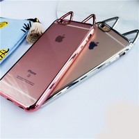 Cute Cat Ear iPhone Case - Thumbnail 3