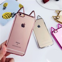 Cute Cat Ear iPhone Case - Thumbnail 4