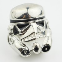 Star Wars Silver Plated Stormtrooper Mask Brooch - Thumbnail 1