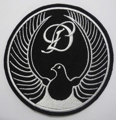 DISCHARGE embroidered patch (GNW)