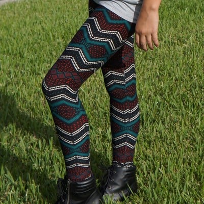 Tribal print leggings
