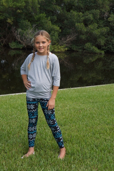 3/4 Sleeve Dolman style Top