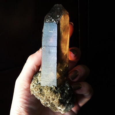 Large smokey quartz micca crystal - Thumbnail 4