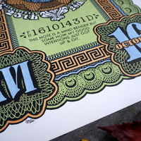 Phish DOG FACED BOY Fall Tour 2016 Print - Thumbnail 3