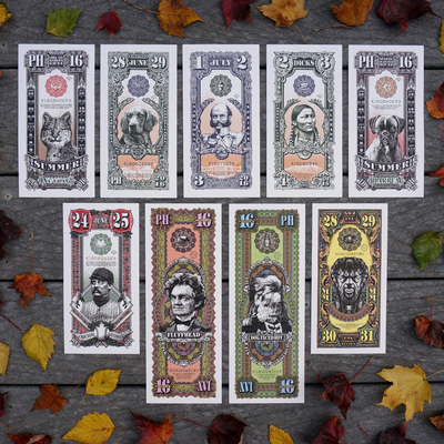 Phish complete 2016 mini set full werner mini print set