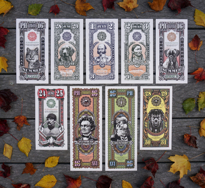 Phish COMPLETE 2016 MINI SET Full Werner Mini Print Set