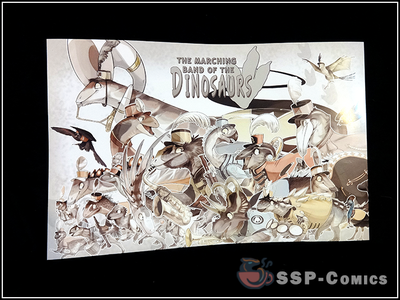 The Marching Band of the Dinosaurs Print