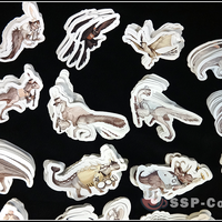 The Marching Band of the Dinosaurs Stickers - Thumbnail 3