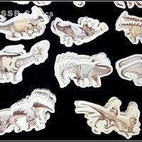 The Marching Band of the Dinosaurs Stickers - Thumbnail 2