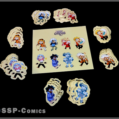 The sanity circus stickers - Thumbnail 3