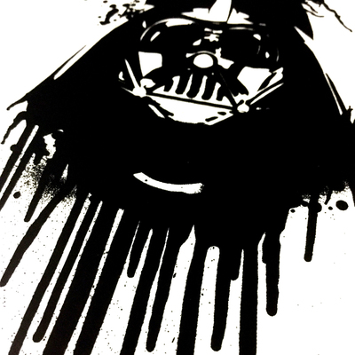 Drip vader - vinyl sticker