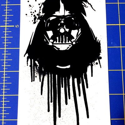 Drip vader - vinyl sticker