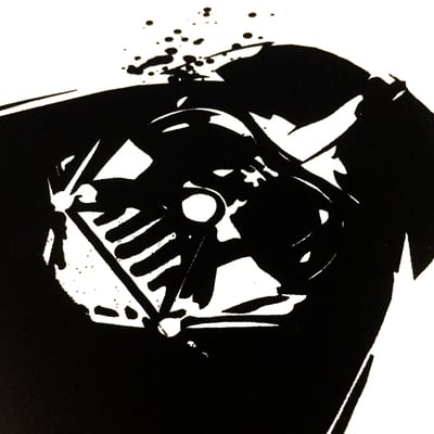 Drip vader - vinyl sticker