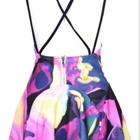 Fashion Women Backless Dress  - Thumbnail 2