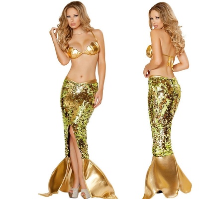 Sexy Lingerie Sexy Mermaid High-grade Bra Set Uniform Temptation