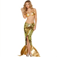 Sexy Lingerie Sexy Mermaid High-grade Bra Set Uniform Temptation - Thumbnail 1