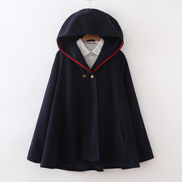 Harajuku witch cloak coat