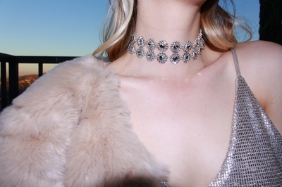Double Glitz GLAM Choker 