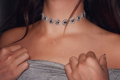 Single Glitz GLAM Choker 