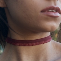 The Burgundy Cocktail Choker - Thumbnail 1
