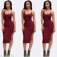 2016 Summer Women Sleeveless Cocktail Casual/Evening Party Maxi Dress Spandex blended - Thumbnail 2