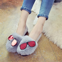 2016 New Korean Flat Shoes Fashion Comfortable Warm Women Shoes - Thumbnail 2