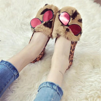 2016 New Korean Flat Shoes Fashion Comfortable Warm Women Shoes - Thumbnail 3