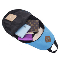 New Backpack Fashion Rainbow Chest Knapsack Korea Girl Backpack Amphibious Bag - Thumbnail 4