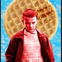 Stranger Things "11" Waffle Inspired Original Artwork 11x17 inches-1