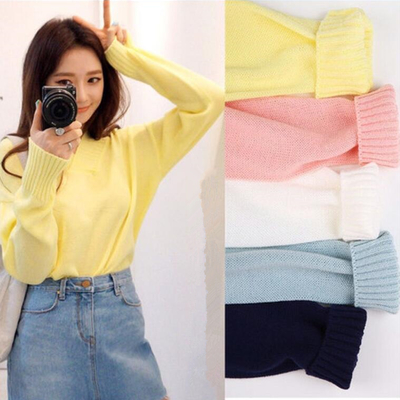 Multicolor v-neck sweater - Thumbnail 5