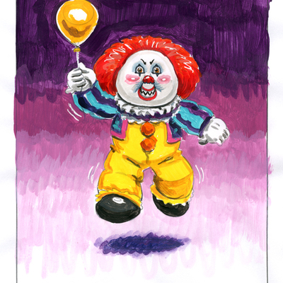 Penny wise / floatin' coltin color rough - horrorible kids 2016 - Thumbnail 3