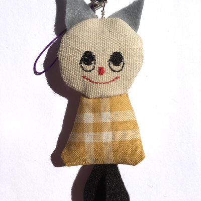 Lemon keychain
