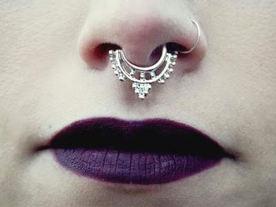 Faux/Fake septum ring 
